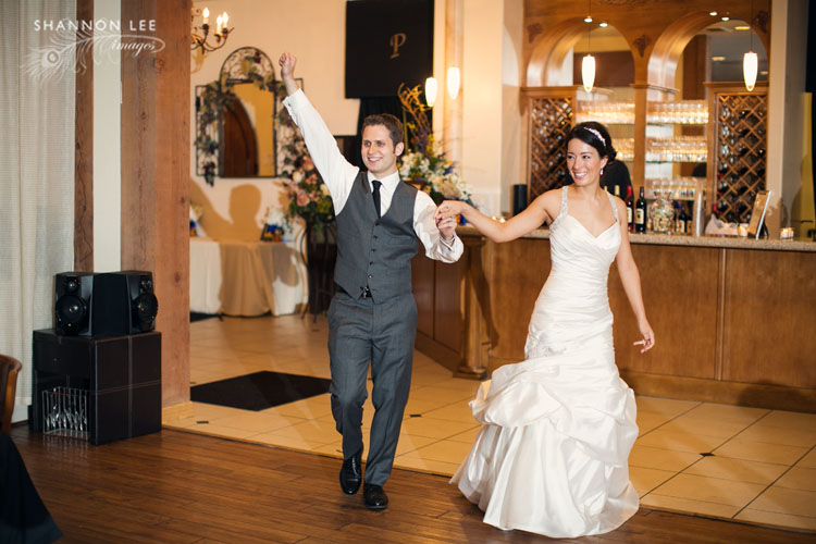 falkner winery wedding reception