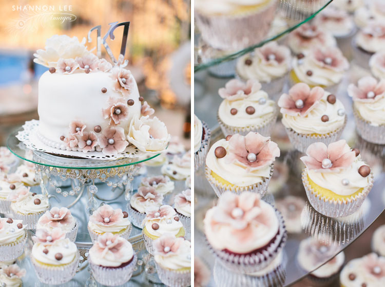 cupcake wedding cake