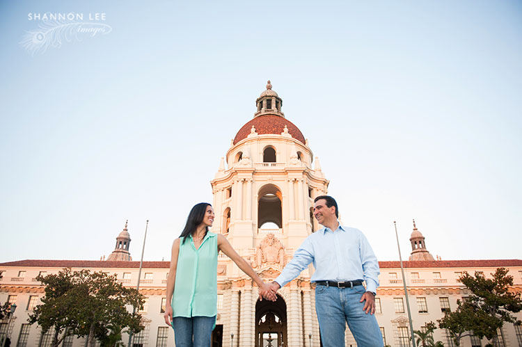 pasadena city hall engagement photographer