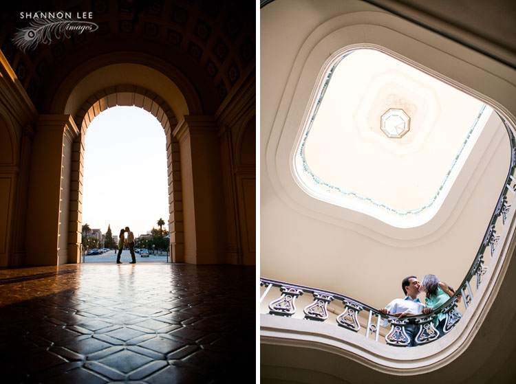 pasadena city hall engagement photography