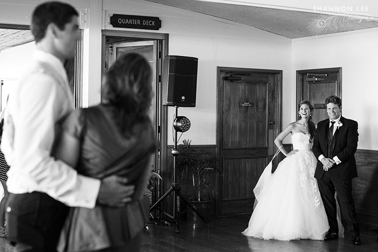 long beach yacht club wedding reception