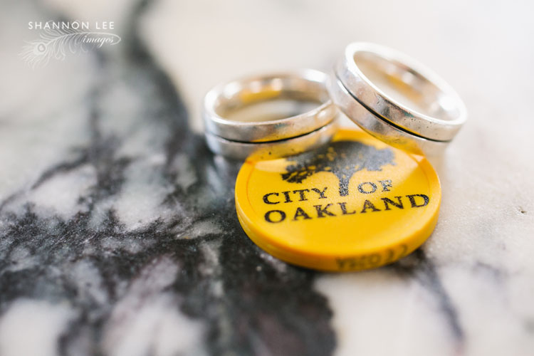 city of oakland wedding rings