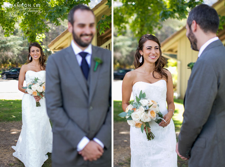 wedding first look