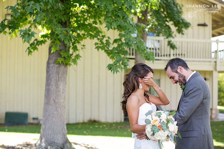 wedding first look