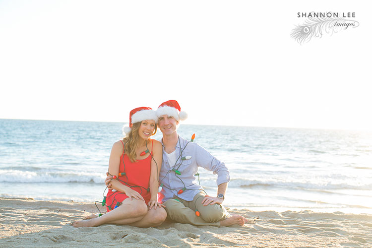 santa monica holiday photography