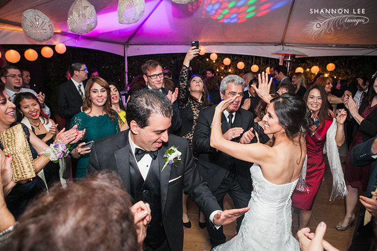 ojai wedding reception photography