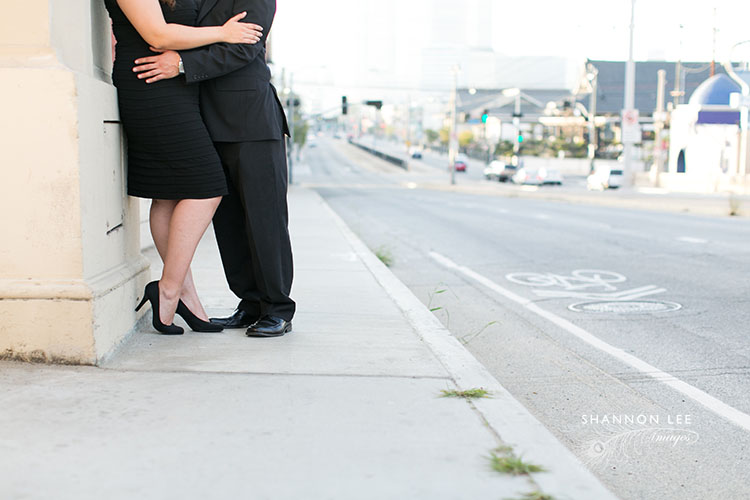 downtown los angeles engagement photography