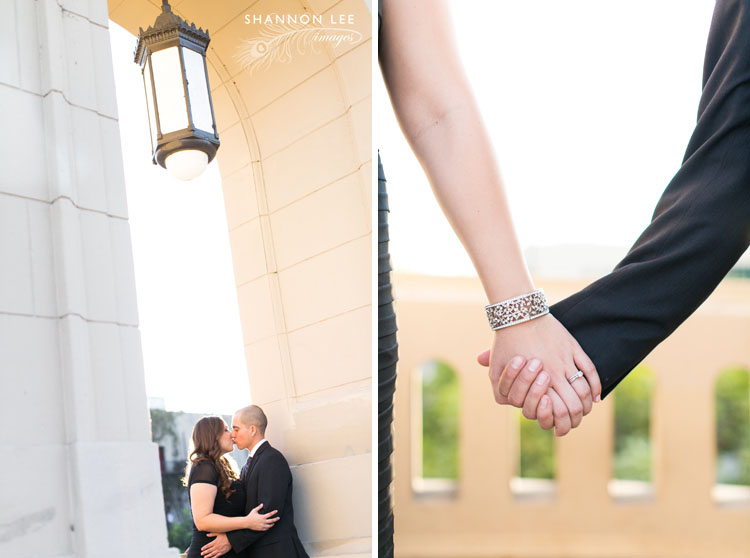 downtown la engagement photographer