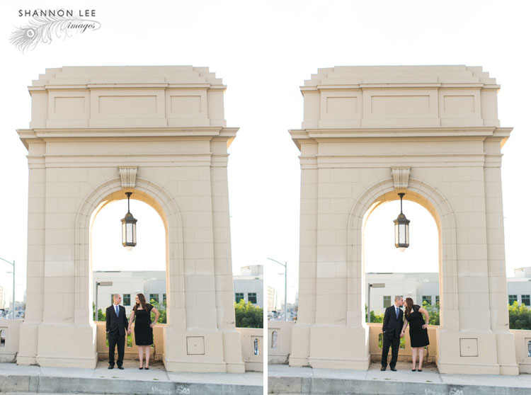 downtown la engagement photography