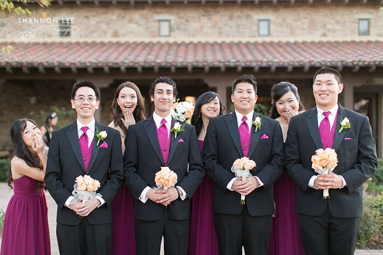 wedding party photography