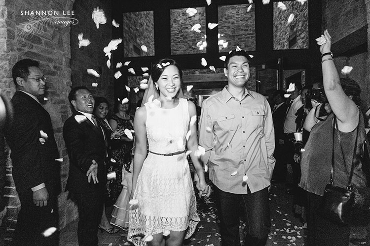grand exit wedding