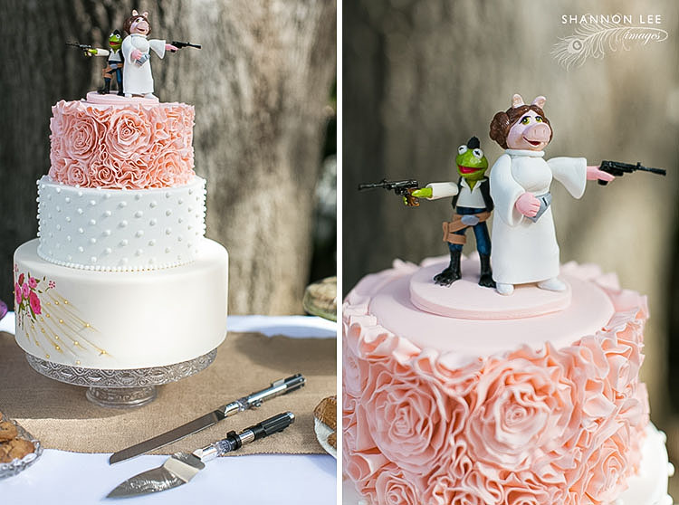 muppets and star wars themed wedding