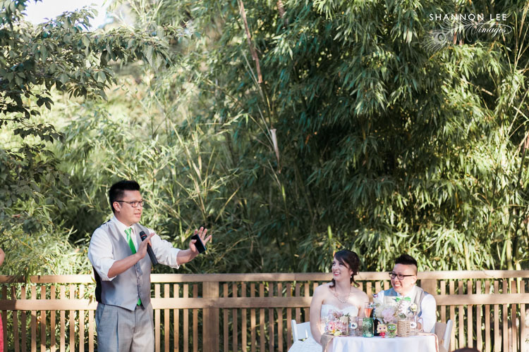 wedding reception hakone gardens saratoga 