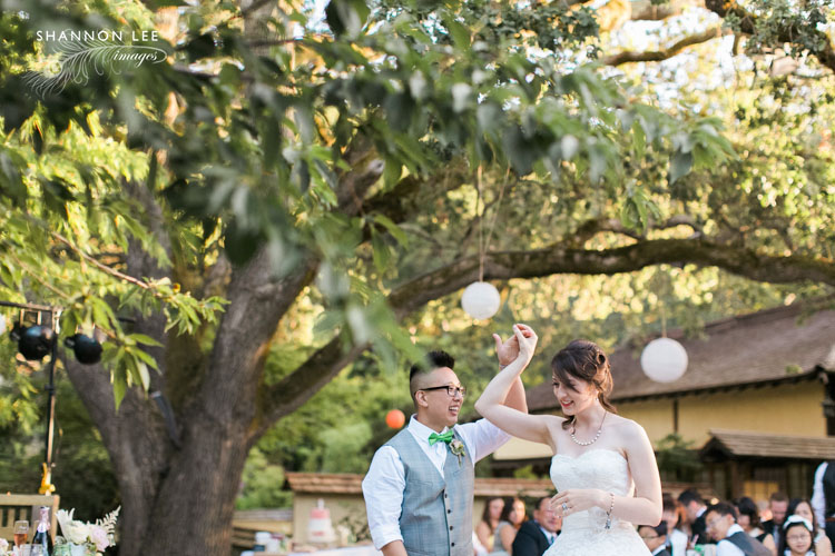 saratoga wedding first dance 