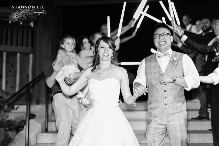 star wars light saber wedding grand exit