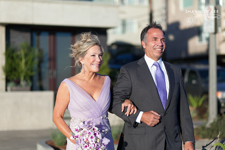badly mischka purple wedding gown