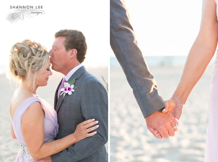 lavender wedding gown