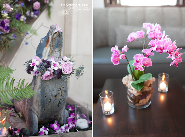 lavender wedding details