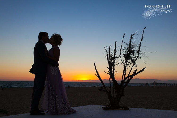 manhattan beach wedding sunset photography