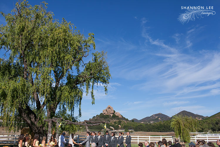 saddlerock-ranch-wedding-135 wedding ceremony saddlerock ranch malibu