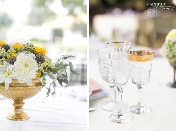 saddlerock-ranch-wedding-153 antique wedding glasses