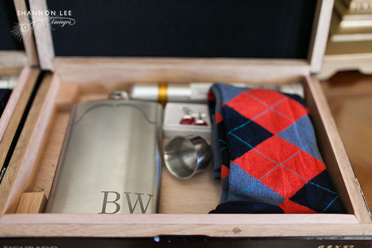 monterey-perry-house-wedding-111 groomsmen cigar case gift