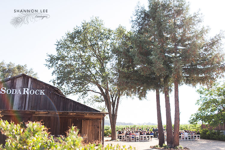 soda rock winery ceremony