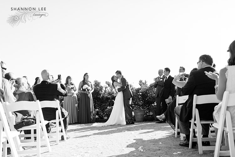 first kiss wedding