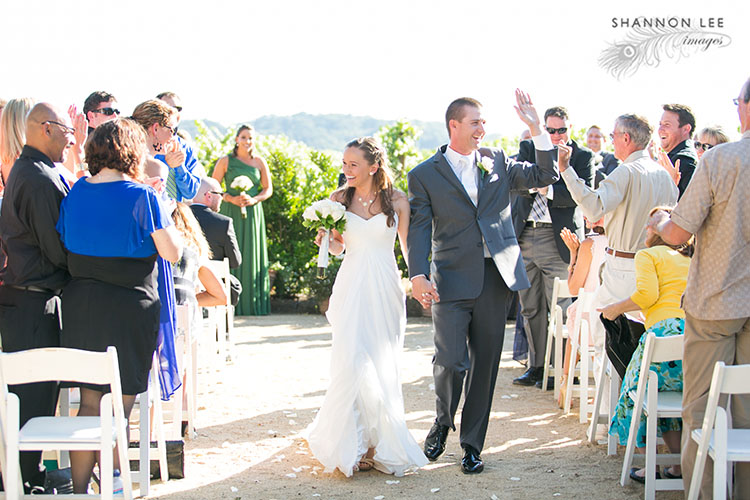 soda rock winery wedding ceremony