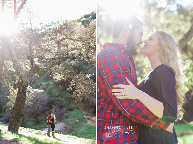 alum rock park engagement photographer