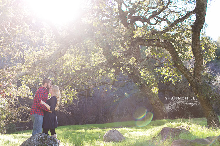 alum rock park engagement photographer