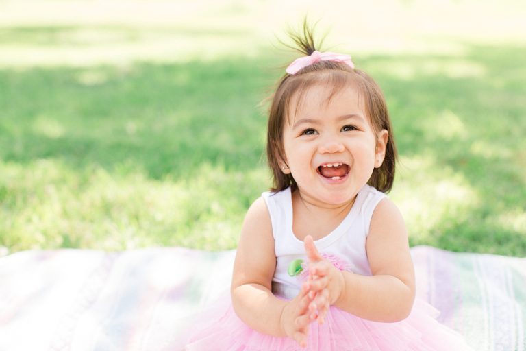isabel is one! | los angeles family photography